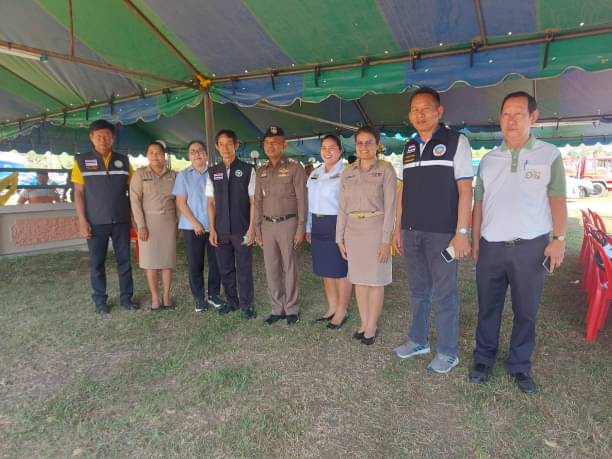 ประมงอำเภอชุมแสง ร่วมงานพิธีเปิดศูนย์ปฏิบัติการป้องกันและลดอุบัติเหตุทางถนน ช่วงเทศกาลปีใหม่ พ.ศ.2567..คลิก
