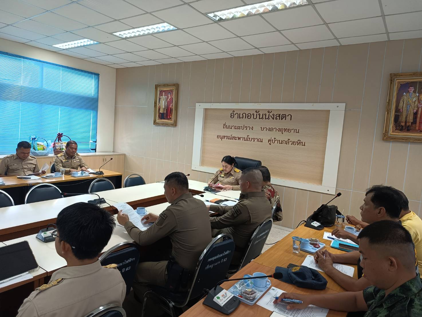 ภาพกิจกรรมเข้าร่วมประชุม หัวหน้าส่วนราชการ