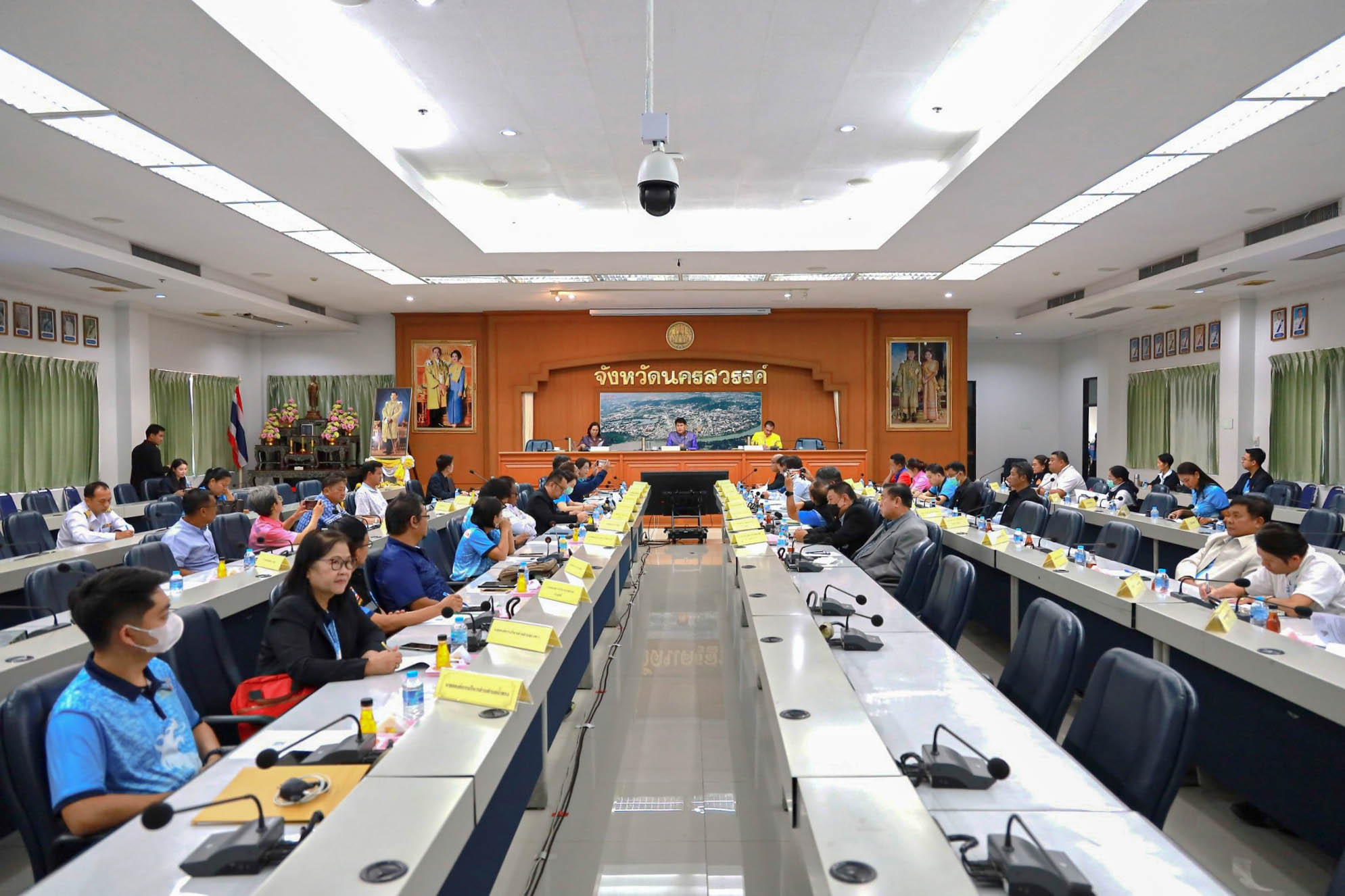 ประชุมคณะกรรมการอำนวยการขับเคลื่อนและการพัฒนาแม่น้ำเจ้าพระยาในเขตพื้นที่จังหวัดนครสวรรค์..คลิก