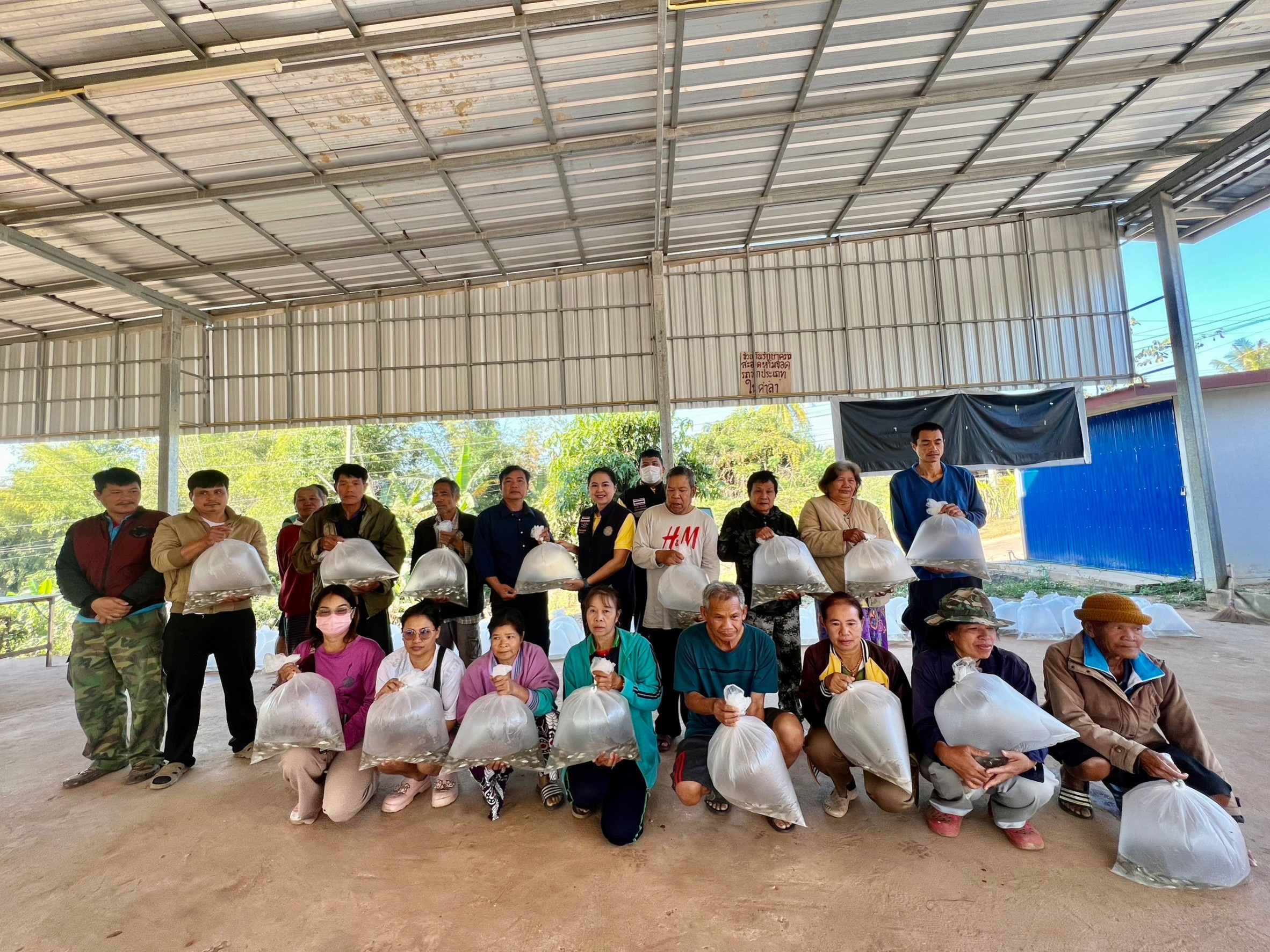 สนับสนุนปัจจัยการผลิตให้แก่เกษตรกรที่เข้าร่วมโครงการศูนย์เรียนรู้การเพิ่มประสิทธิภาพการผลิตสินค้าเกษตร ปีงบประมาณ 2567