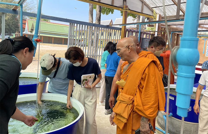 ศูนย์ฯ คุ้งกระเบน ลงพื้นที่และติดตามผลการเพาะเลี้ยงสาหร่ายผักกาดทะเล กลุ่มวิสาหกิจชุมชนนวัตกรรมศูนย์การเรียนรู้เพาะเลี้ยงสาหร่ายทะเลชุมชนวัดพลา อ.บ้านฉาง จ.ระยอง..คลิก