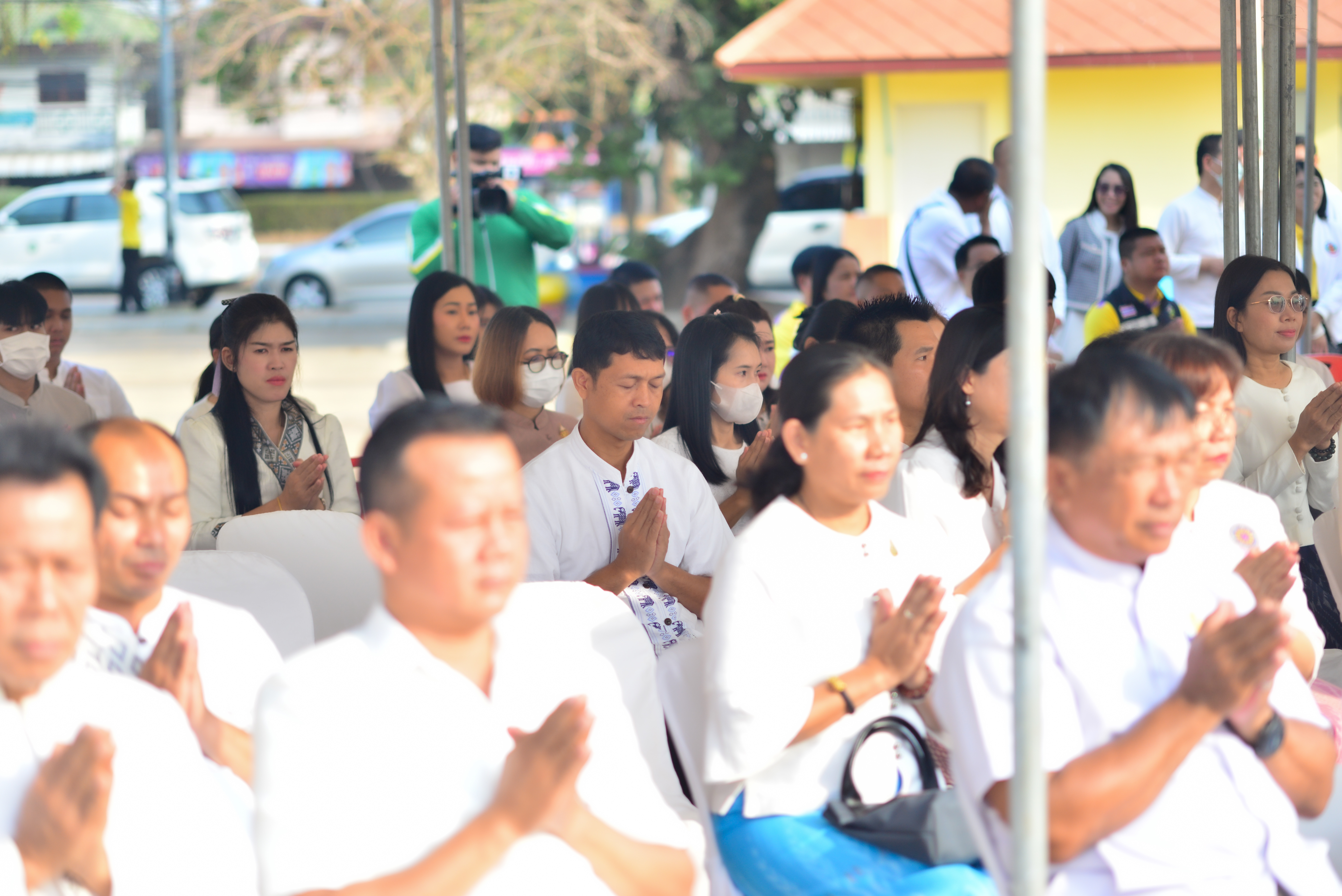 นายบุญหลาย  กุลนารัตน์ ประมงจังหวัดหนองบัวลำภู และเจ้าหน้าที่สำนักงานประมงจังหวัดหนองบัวลำภู ร่วมพิธีบวงสรวงหอสองนาง จังหวัดหนองบัวลำภู..คลิก