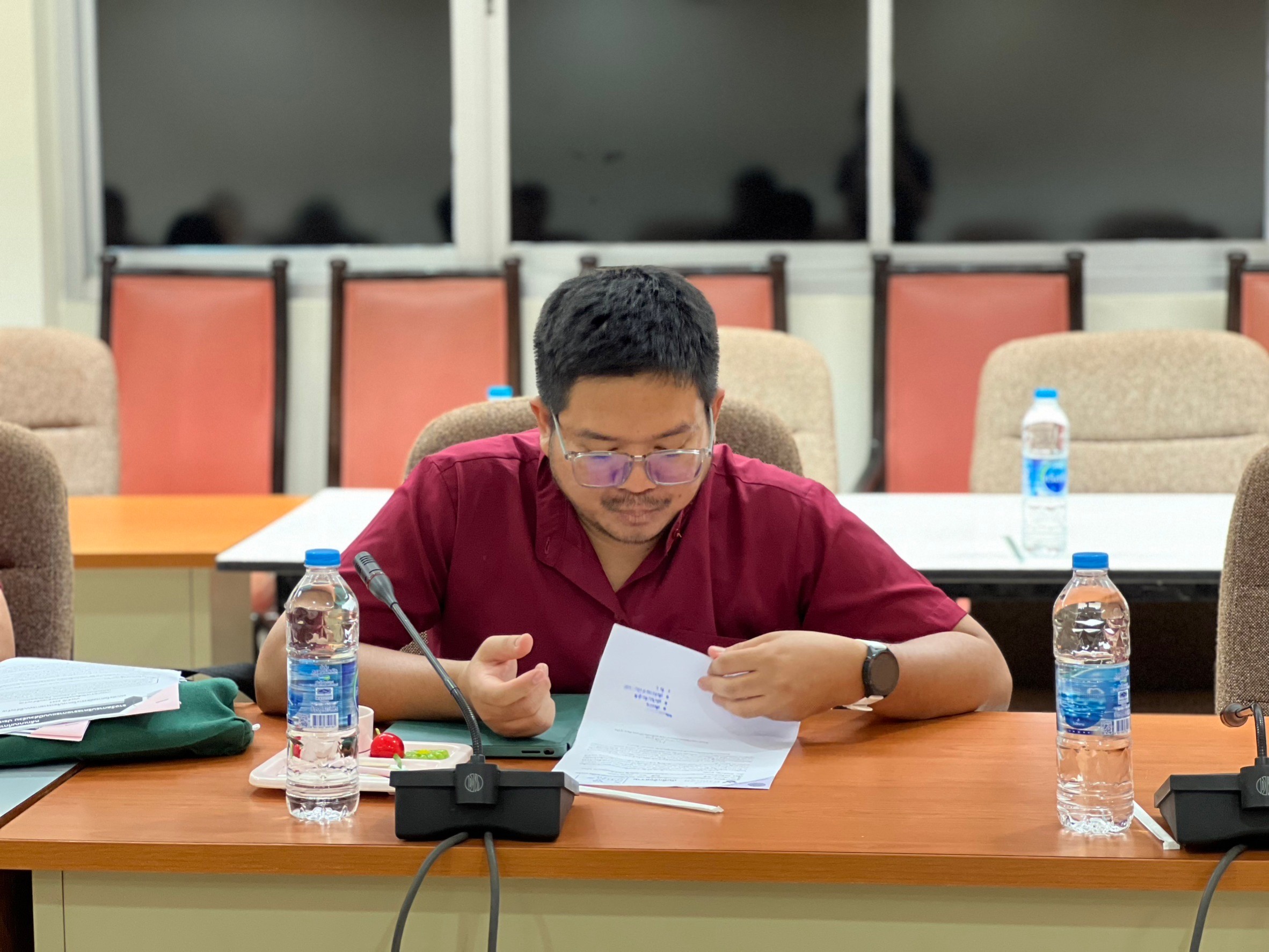 ประชุมเพื่อถ่ายทอดแนวทางและเทคนิคการเขียนใบสมัครรางวัลเลิศรัฐประจำปี 2567