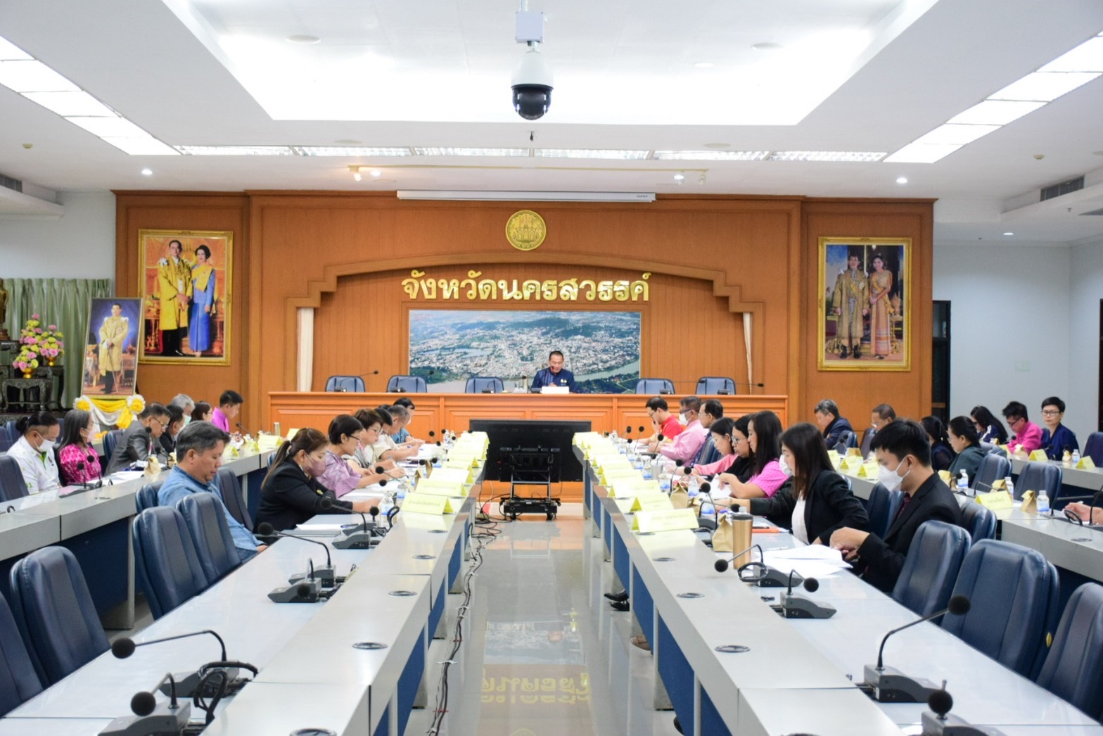 ประชุมคณะกรรมการขับเคลื่อนบทบาทในการเกื้อหนุนระหว่างวัดและชุมชนให้มีความสุขอย่างยั่งยืน ด้านนโยบายและโครงการที่สำคัญในพื้นที่ ครั้งที่ 1/2567..คลิก