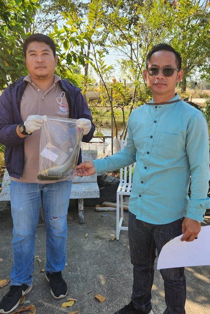 เข้าตรวจประเมินฟาร์มเพาะเลี้ยงสัตว์น้ำ ตามมาตรฐานสินค้าเกษตร (มกษ.) และมาตรฐาน GAP กรมประมง