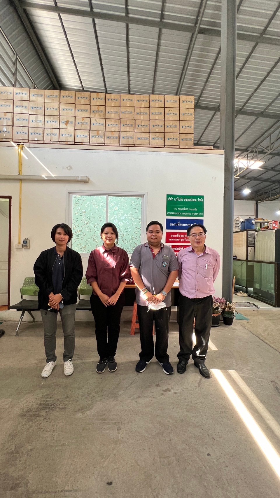 กวอ. ลงพื้นที่ตรวจสอบสถานที่ผลิตฯ และสถานที่เก็บรักษาฯ ในพื้นที่จังหวัดนนทบุรี และกรุงเทพมหานคร