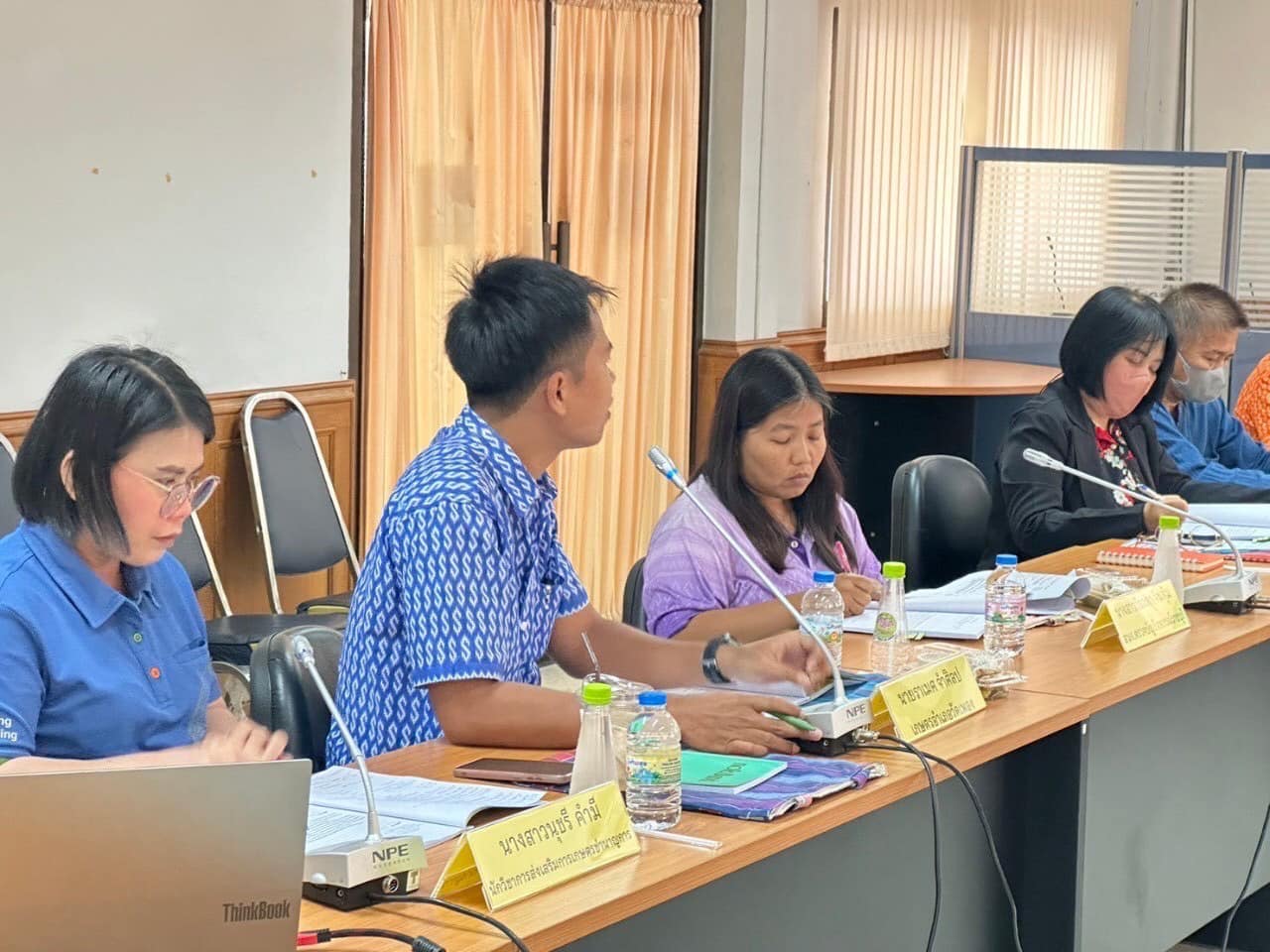 เข้าร่วมประชุมคณะอนุกรรมการส่งเสริมวิสาหกิจชุมชนอำเภอวัดเพลง ครั้งที่ 1/2567