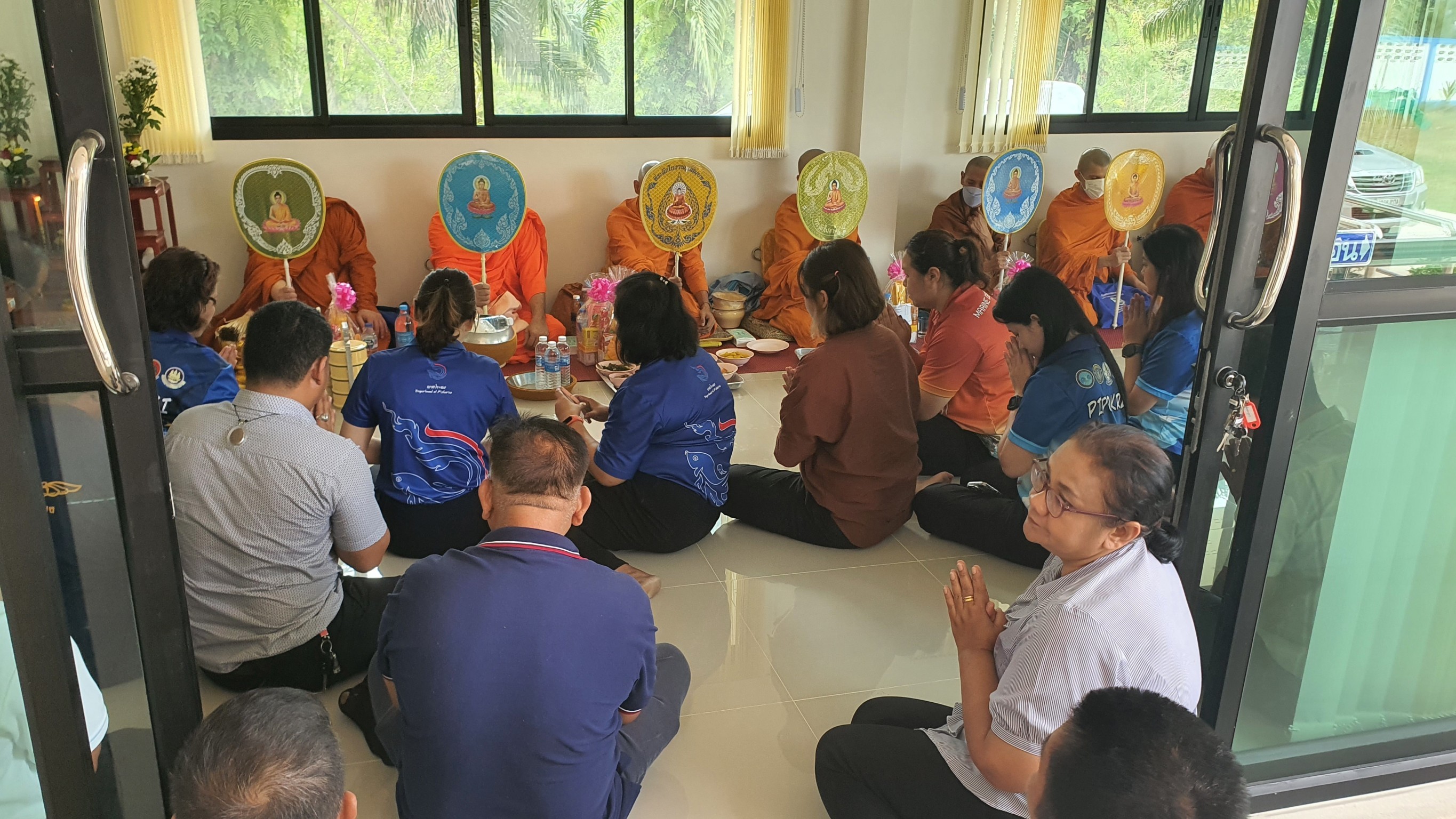 พิธีทำบุญด่านตรวจประมงกระบี่ ประจำปี 2567..คลิก