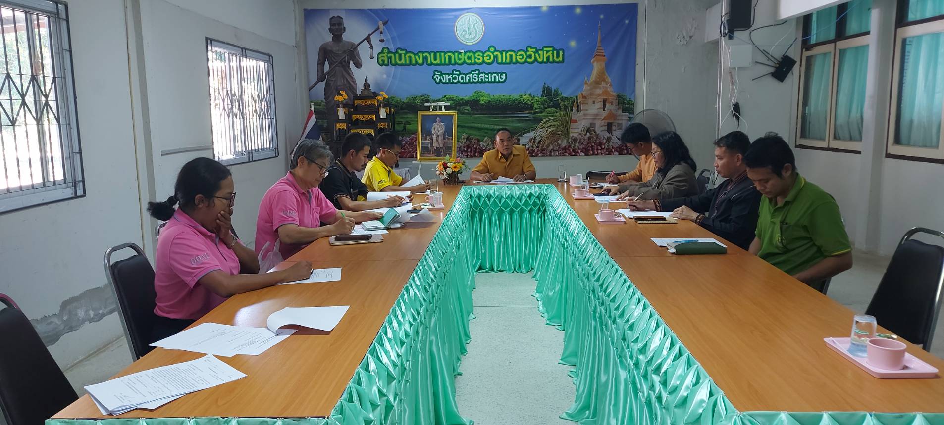 ประชุมคณะทำงานด้านการเกษรระดับอำเภอ (Operation Team) ครั้งที่ 2/2567..คลิก