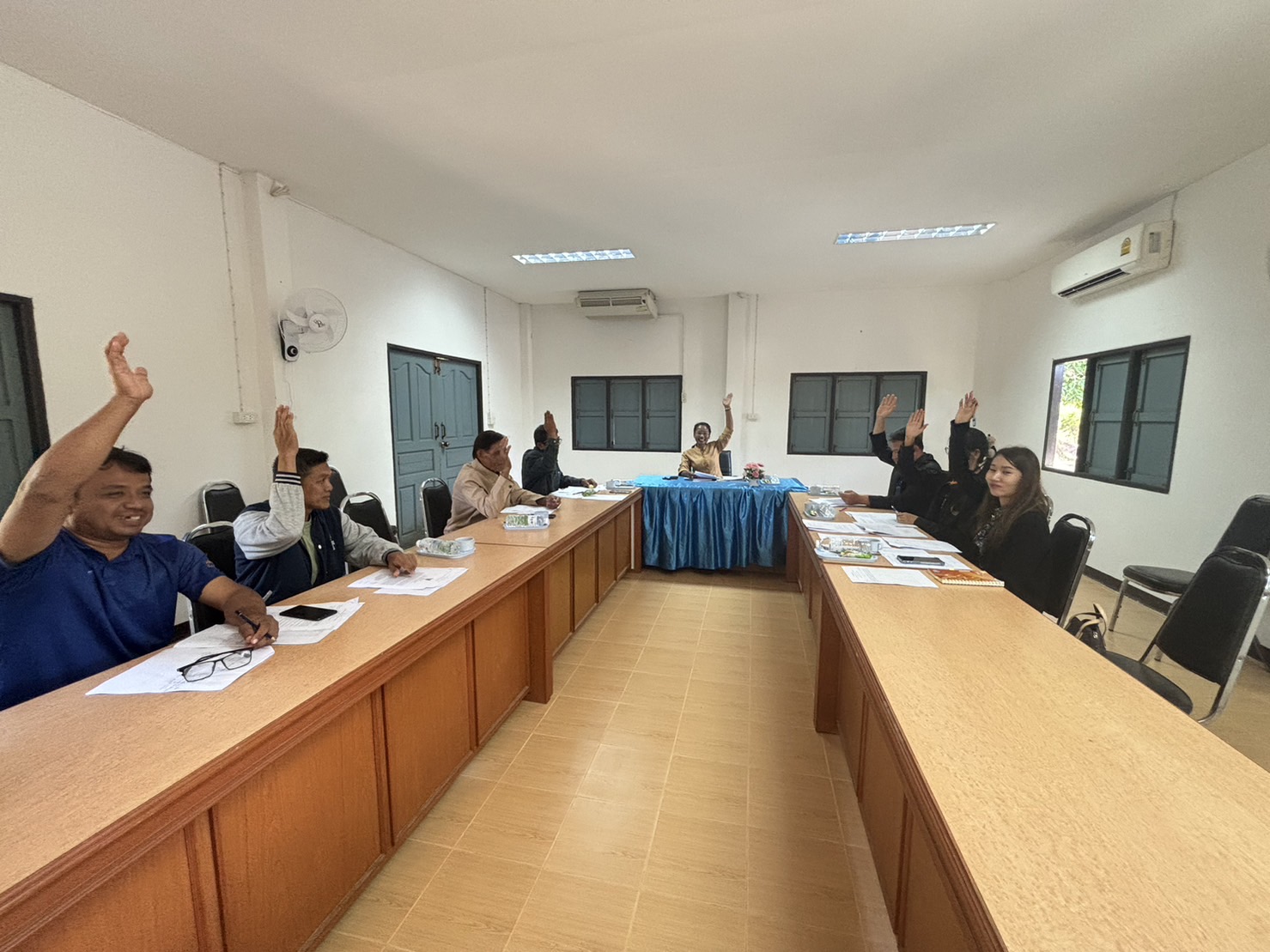 เข้าร่วมประชุมคณะทำงานขับเคลื่อนงานด้านการเกษตรระดับอำเภอ..คลิก