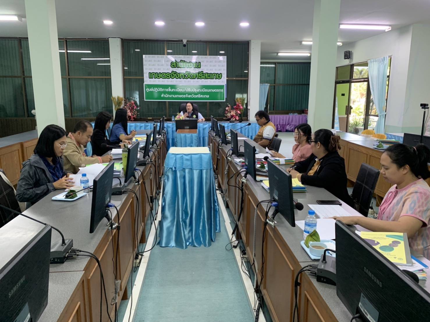 ร่วมเป็นคณะกรรมการตัดสินการประกวดศูนย์เรียนรู้การเพิ่มประสิทธิภาพการผลิตสินค้าเกษตร (ศพก.) ดีเด่นระดับจังหวัด ประจำปี พ.ศ.2567..คลิก