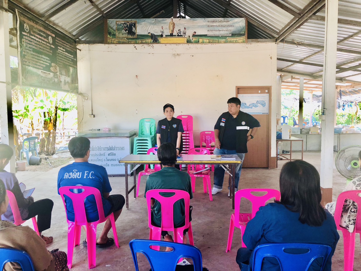 ตรวจประเมิน ตรวจติดตามฟาร์มเลี้ยงสัตว์น้ำที่สมัครเพื่อรับมาตรฐานการปฏิบัติทางการเพาะเลี้ยงสัตว์น้ำที่ดี (Good Aquaculture Practice; GAP) หรือ จี เอ พี ในพื้นที่อำเภอเมืองร้อยเอ็ด เมืองสรวง จตุรพักตรพิมาน พนมไพร..คลิก