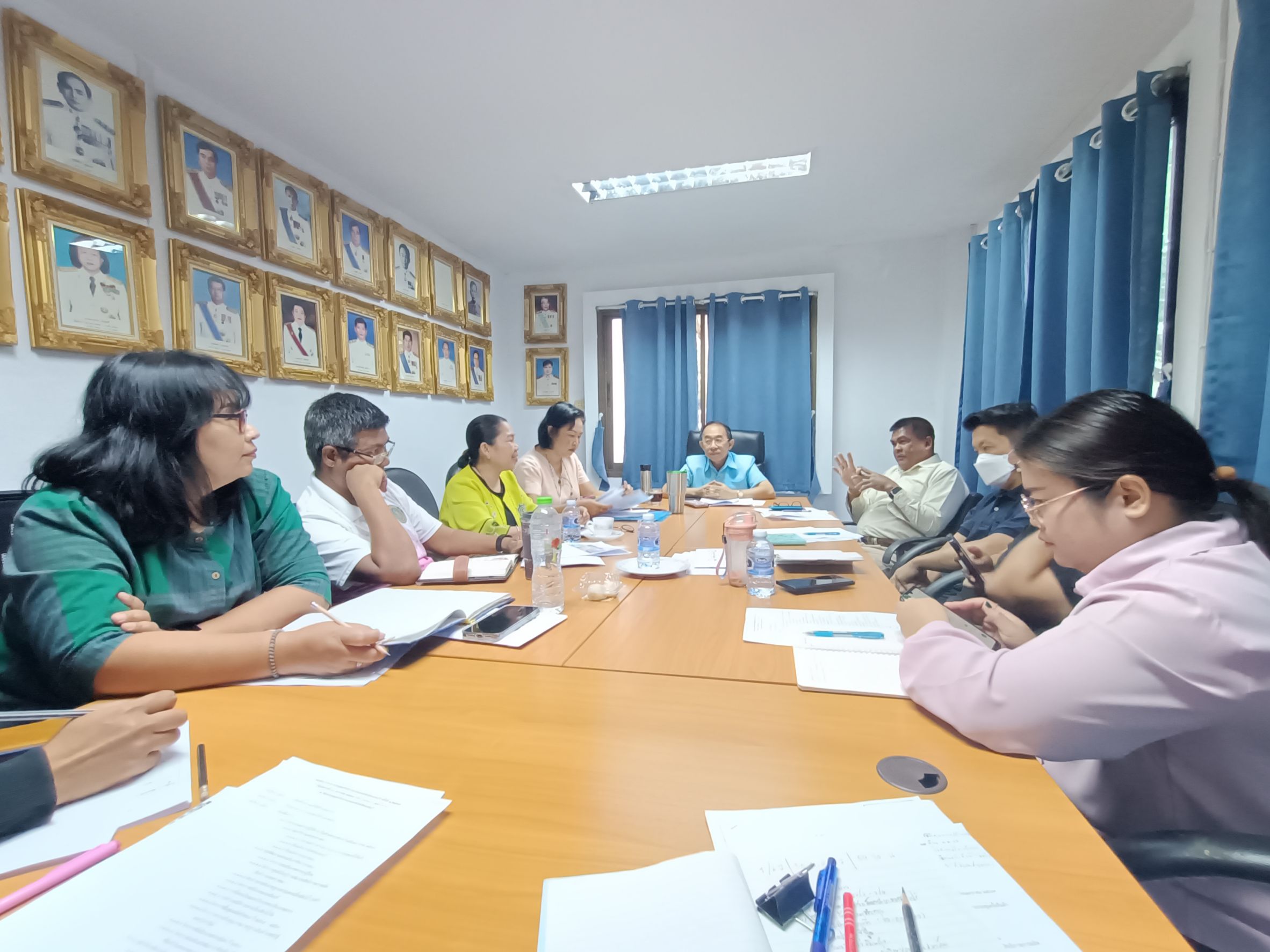 การประชุมสำนักงานประมงจังหวัดนนทบุรี ครั้งที่ 1/2567..คลิก