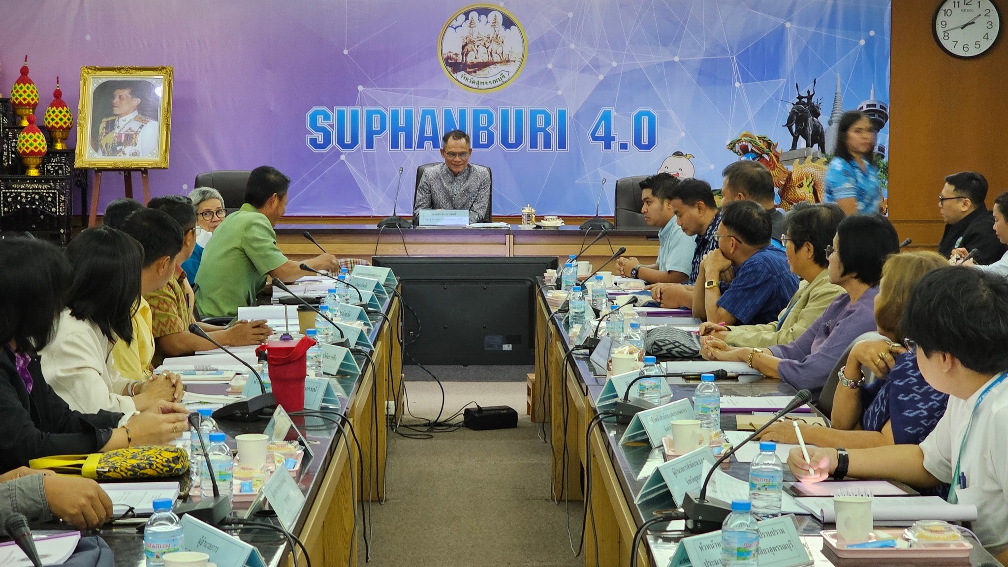 ร่วมประชุมคณะกรรมการขับเคลื่อนงานด้านการเกษตรจังหวัดสุพรรณบุรี ครั้งที่ 1/2567..คลิก