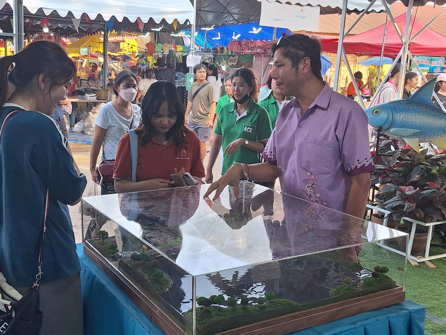 นิทรรศการภายใต้หัวข้อ ภารกิจของกรมประมง ในงานเกษตรภาคอีสาน ประจำปี 2567..คลิก