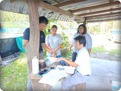 กิจกรรมตรวจติดตามฟาร์มตามมาตรฐาน จีเอพี (พังงา)..คลิก