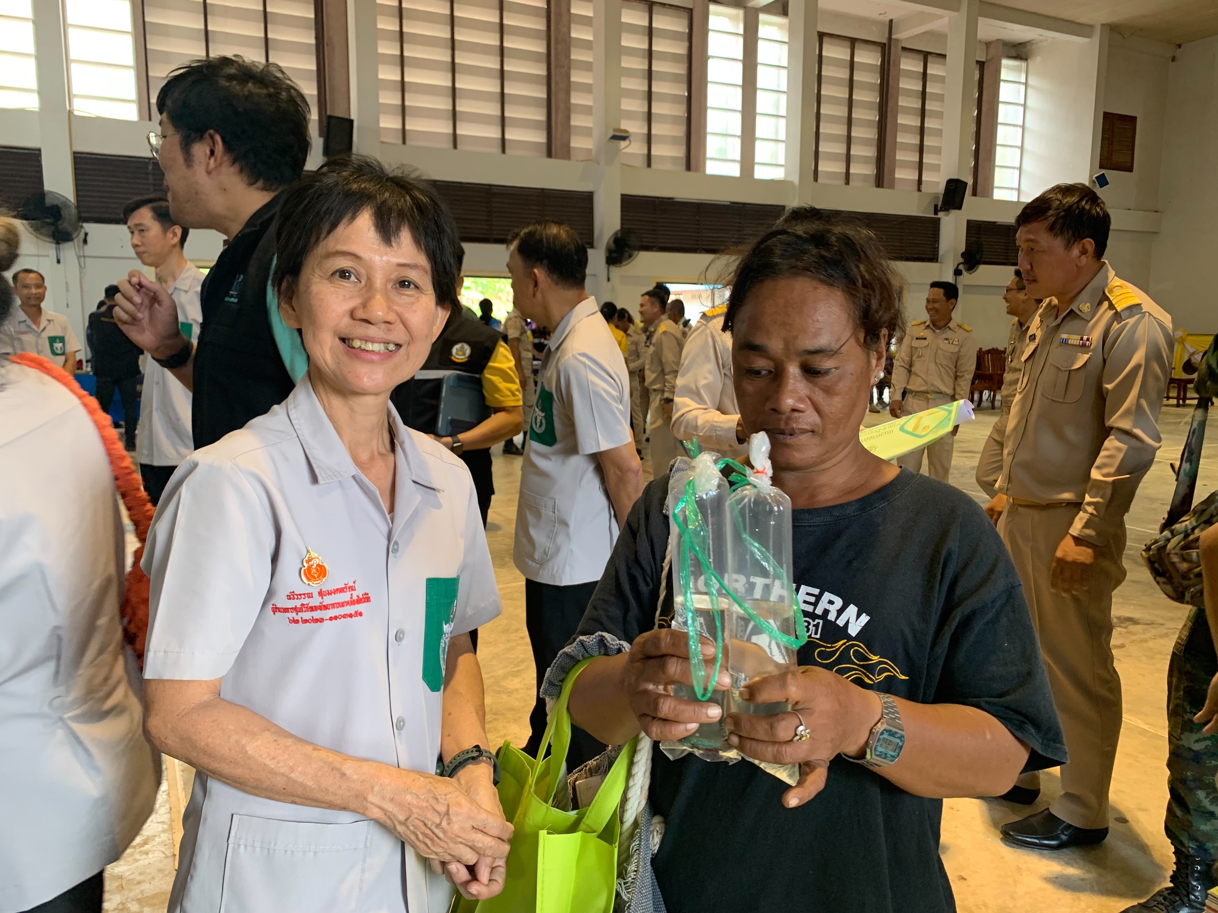 โครงการบำบัดทุกข์ บำรุงสุข สร้างรอยยิ้มให้ประชาชน  ร่วมกับหน่วยแพทย์เคลื่อนที่ พอ.สว. ประจำปีงบประมาณ พ.ศ.๒๕๖๗ ประจำเดือน กุมภาพันธ์ 2567