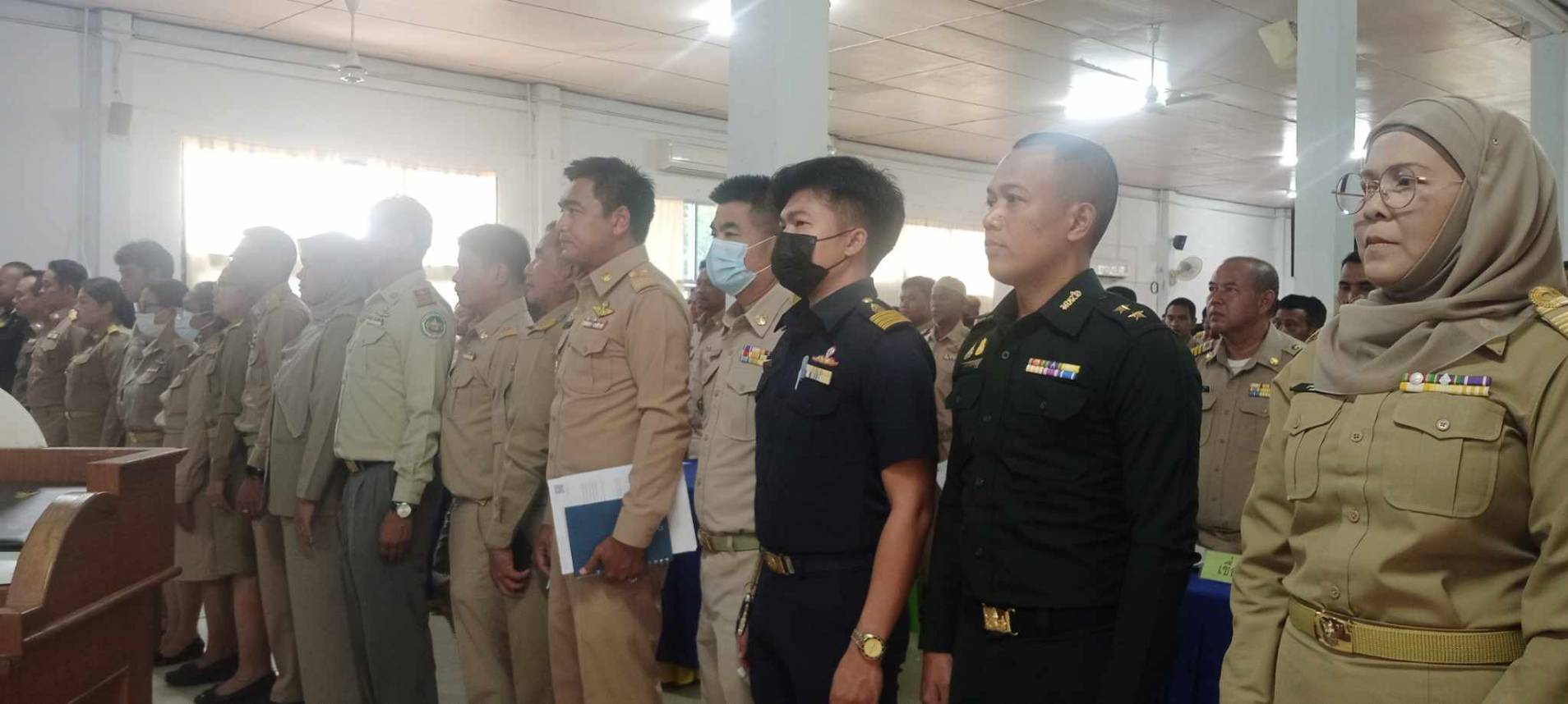 ภาพกิจกรรมเข้าร่วมประชุม กำนันผู้ใหญ่บ้าน ครั้งที่ 2/2567 เพื่อรับฟังประชาสัมพันธ์จากหน่วยงานภาครัฐ การขับเคลื่อนกิจกรรม