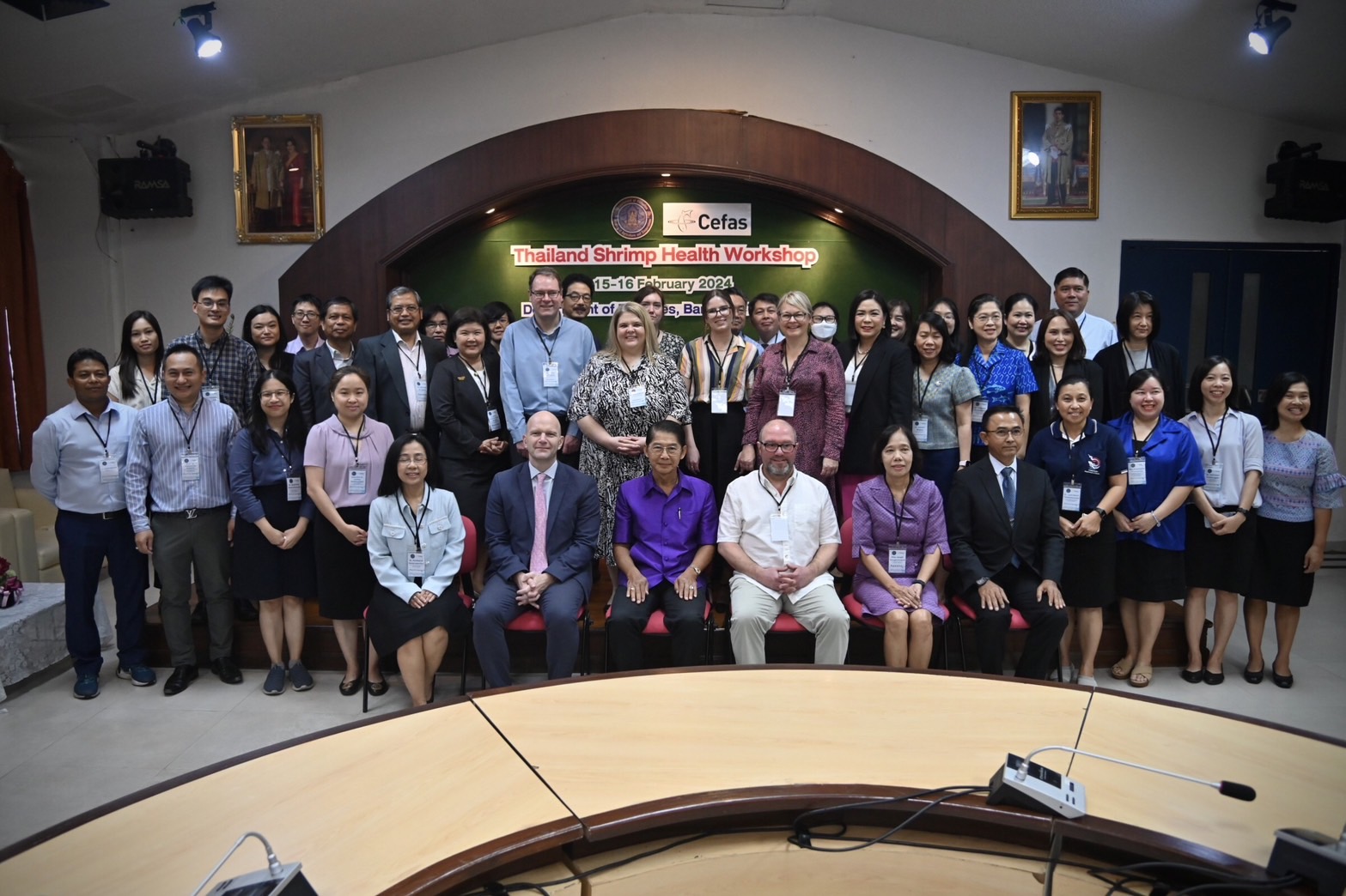 กรมประมง จัดประชุมเชิงปฏิบัติการ Thailand Shrimp Health Workshop..คลิก