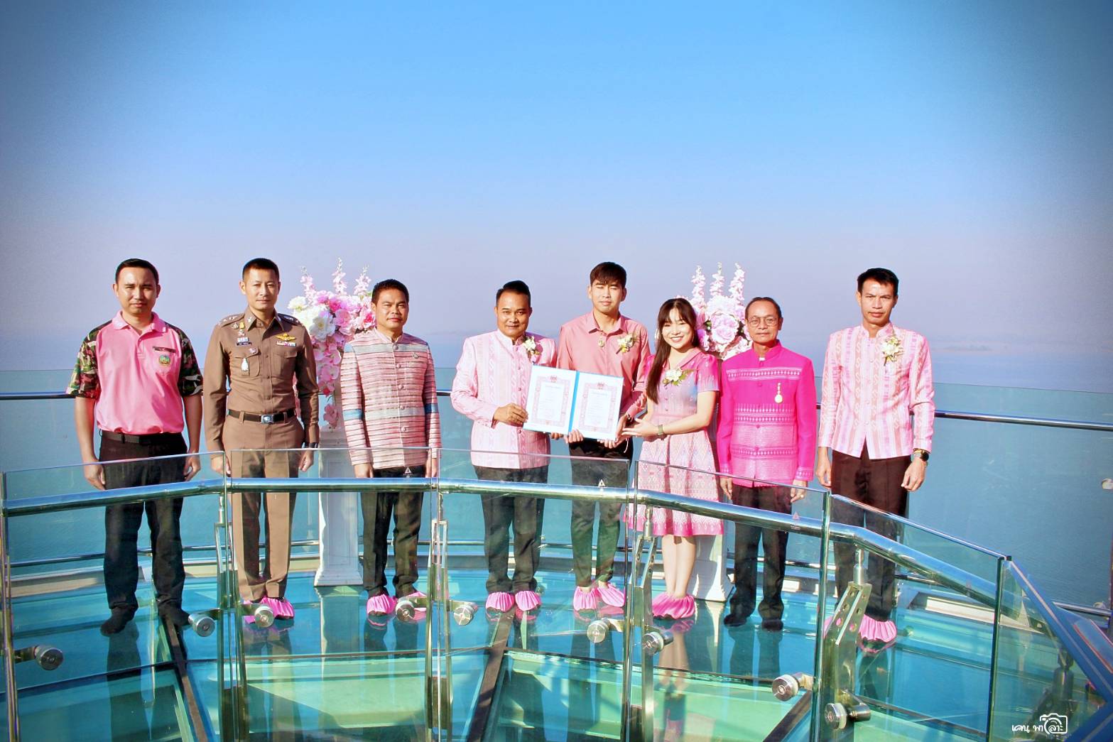 นายวิทยา ประเสริฐสังข์ ประมงอำเภอโนนสัง ร่วมกิจกรรม 