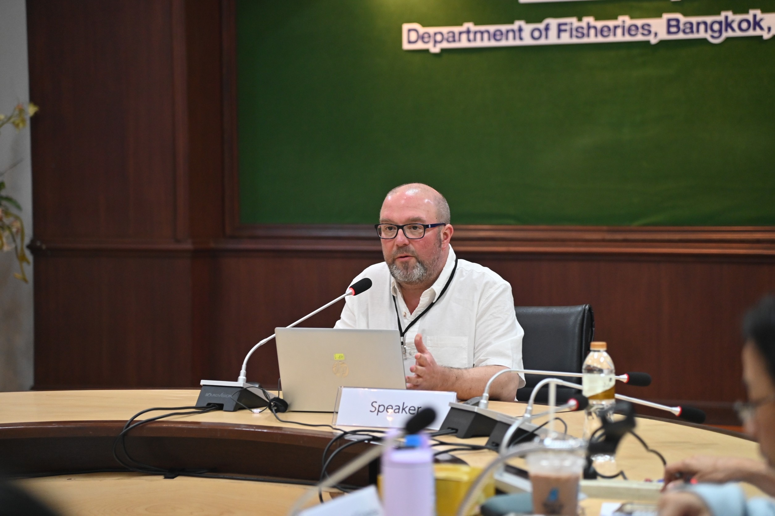 กรมประมง...จัดประชุมเชิงปฏิบัติการ “Thailand Shrimp Health Workshop” สร้างความร่วมมือเพื่อวางแนวทางจัดการสุขภาพกุ้งทะเล และโรคอุบัติใหม่ พร้อมดันไทยเป็นหุ้นส่วนด้านการวิจัยสุขภาพสัตว์น้ำกับสหราชอาณาจักร