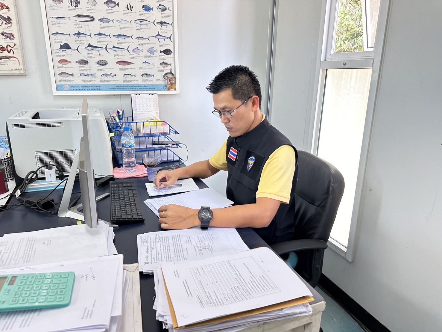 ประชุมคณะกรรมการขับเคลื่อนนโยบายของกรมประมง (FisheriesCo-ordinator;FC) จังหวัดศรีสะเกษ