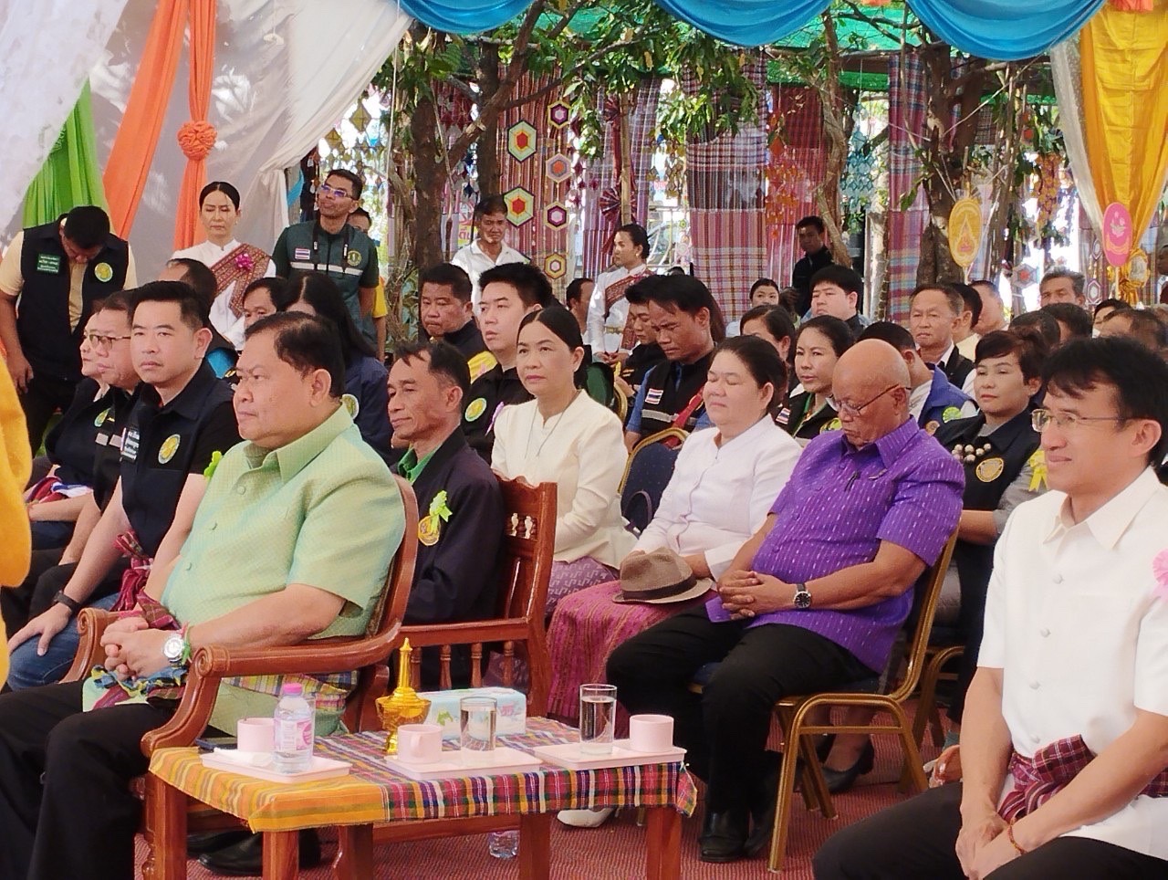 ร่วมต้อนรับการเดินทางมาตรวจราชการของ นายไชยา พรหมา รัฐมนตรีช่วยว่าการกระทรวงเกษตรและสหกรณ์..คลิก