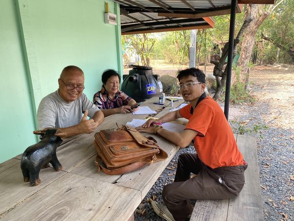 สำนักงานประมงพื้นที่กรุงเทพมหานคร ลงพื้นที่ให้บริการแก่เกษตรกรในพื้นที่เขตลาดกระบัง กรุงเทพมหานคร