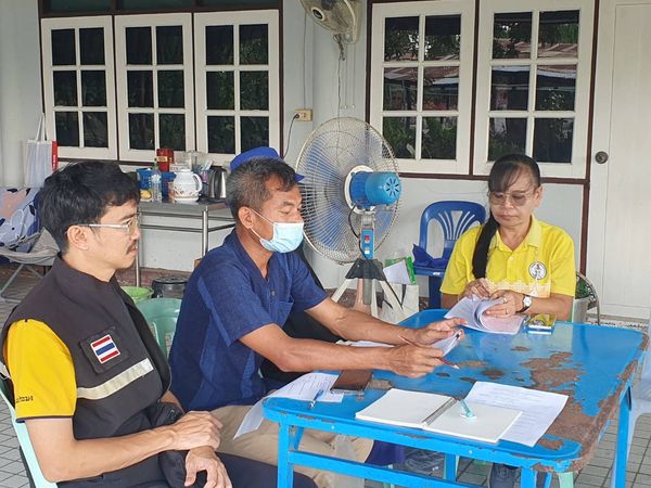 สำนักงานประมงพื้นที่กรุงเทพมหานคร ลงพื้นที่ให้บริการแก่เกษตรกรในพื้นที่เขตลาดกระบัง กรุงเทพมหานคร