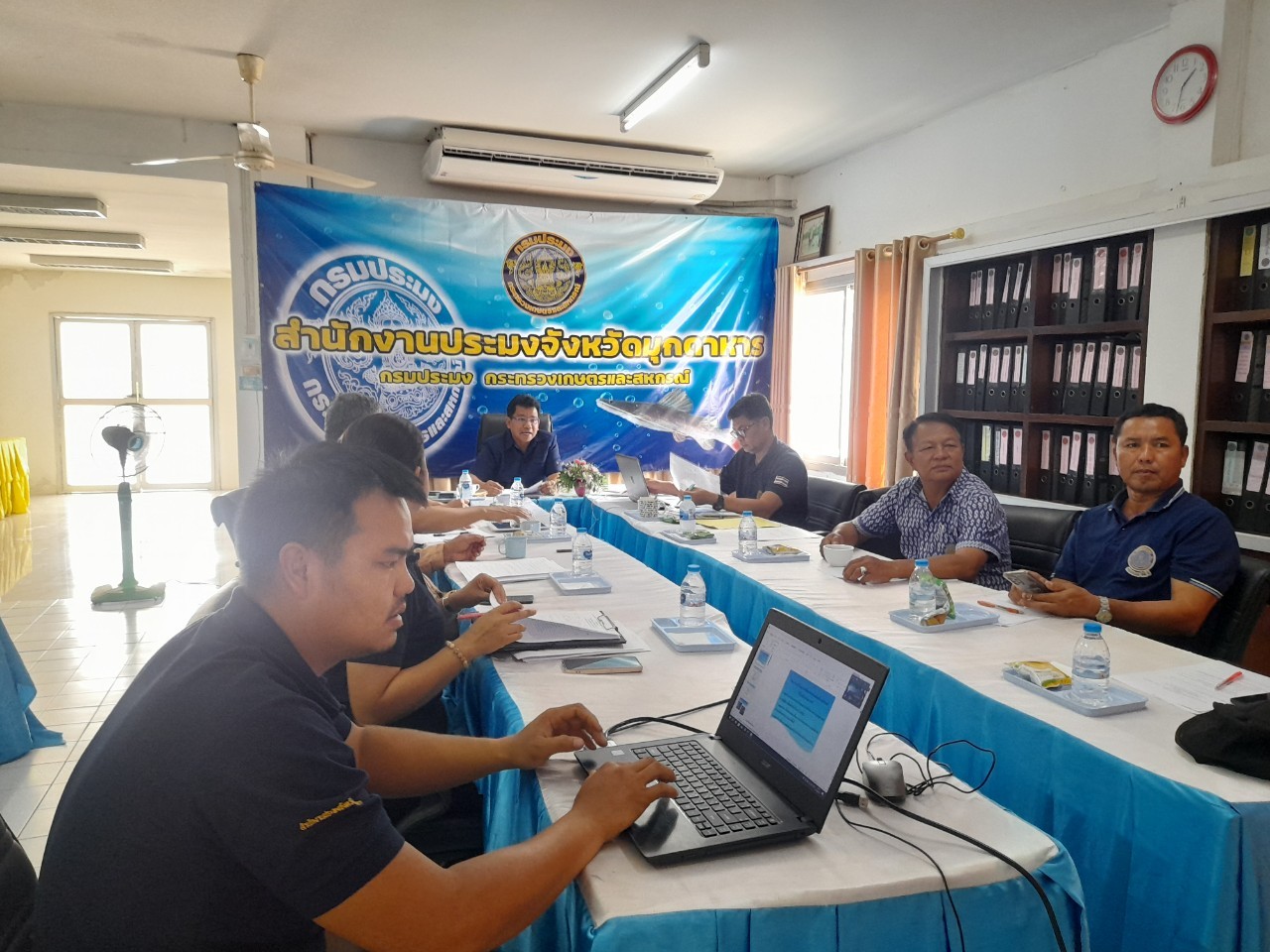 ประชุมคณะกรรมการขับเคลื่อนนโยบายของ กรมประมง (FC : Fisheries Co - ordinator) จังหวัดมุกดาหาร ครั้งที่ 2/2567