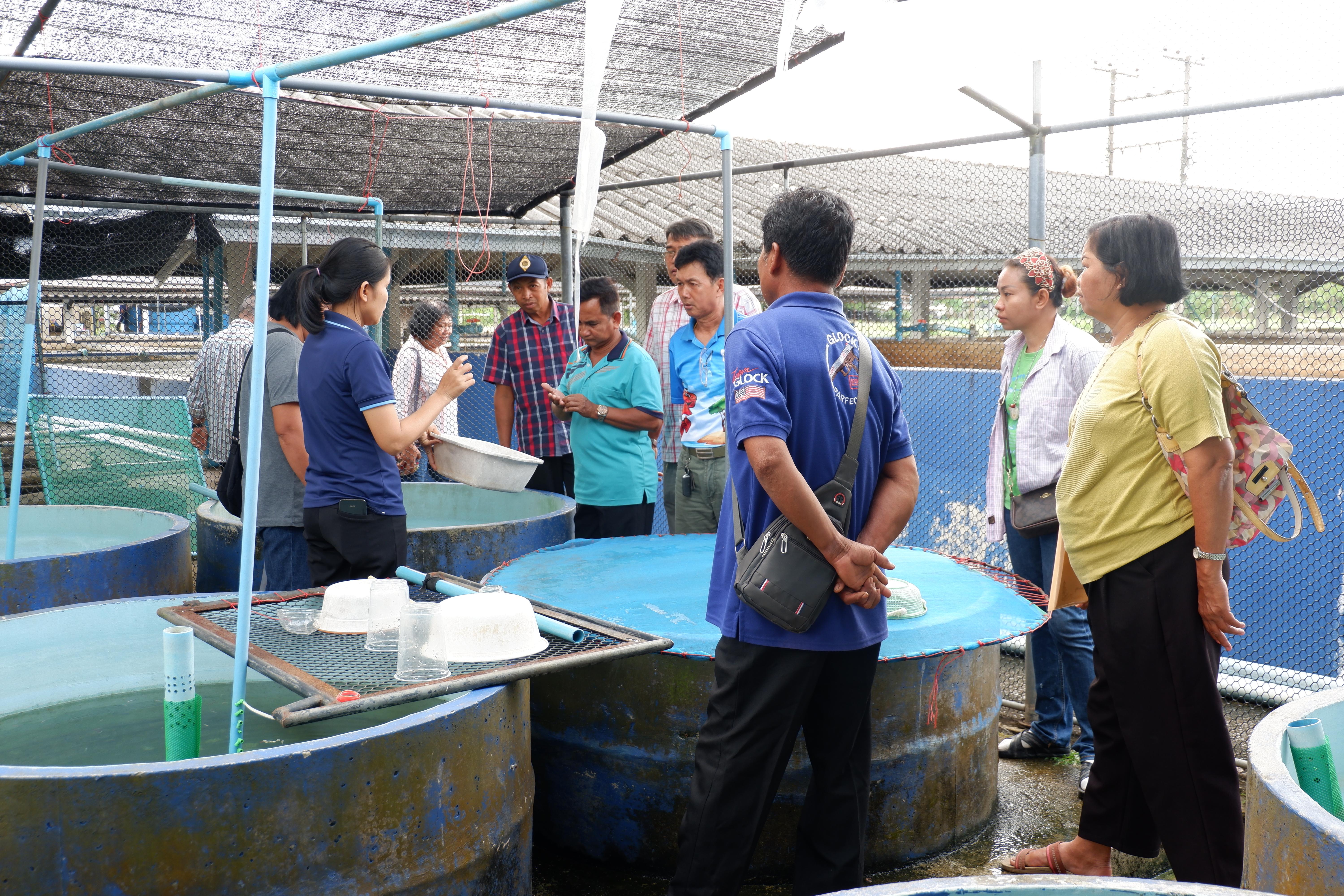 อบรมเกษตรกรโครงการส่งเสริมอาชีพประมง กิจกรรมพัฒนาศักยภาพเกษตรกรสู Smart Farmer รุ่นที่ ๒
