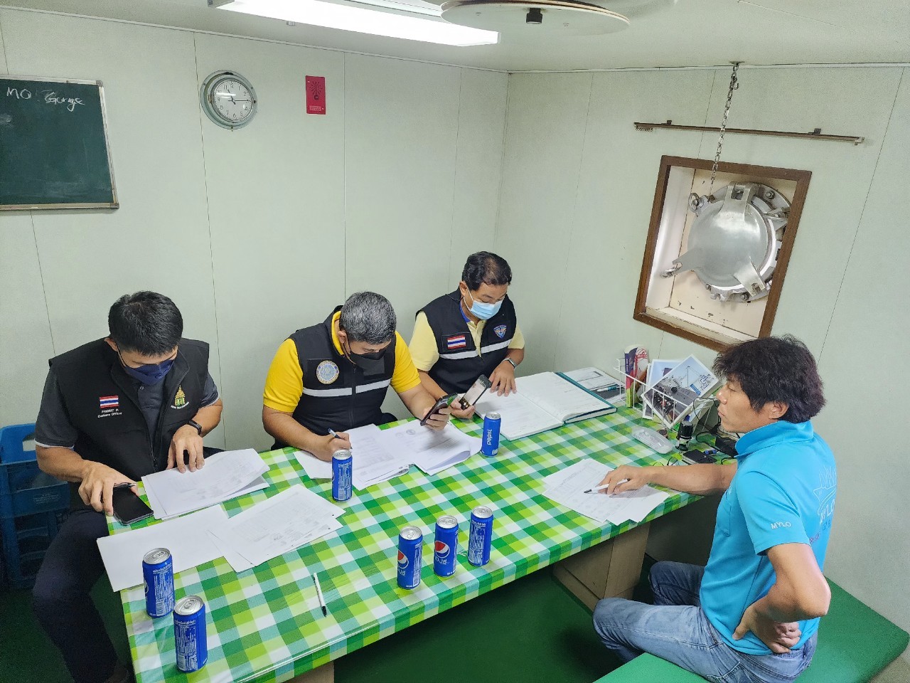 ตรวจสอบเรือตามมาตรการรัฐเจ้าของท่า : MYLO และ HUA FU 107..คลิก