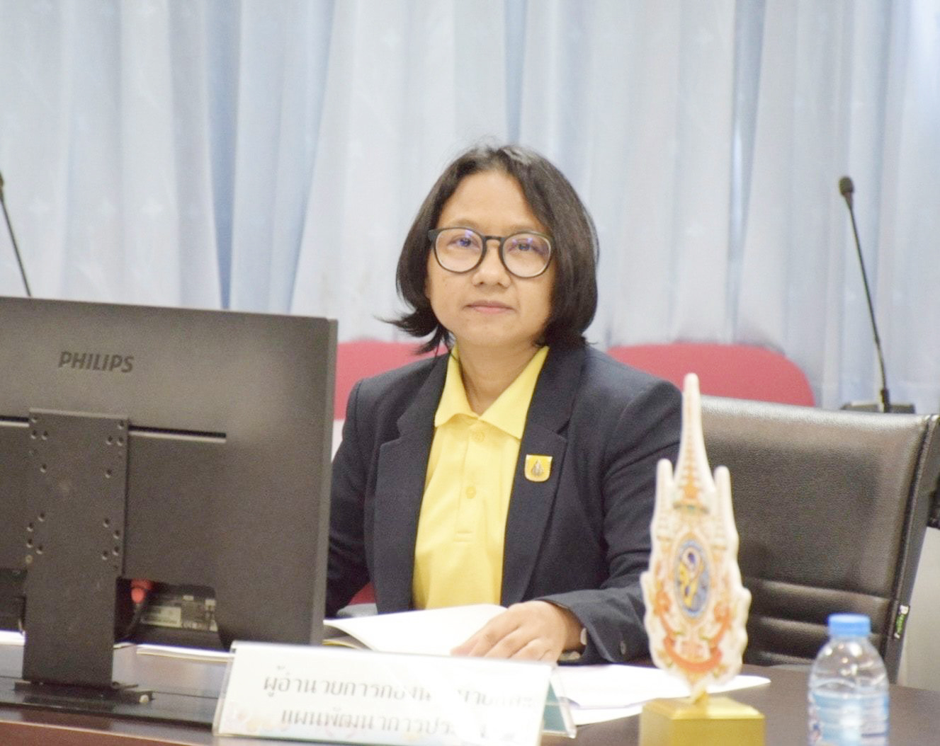 การประชุมคณะกรรมการอำนวยการโครงการสินเชื่อเพื่อเสริมสภาพคล่องผู้ประกอบการประมง ครั้งที่ 1/2567..คลิก