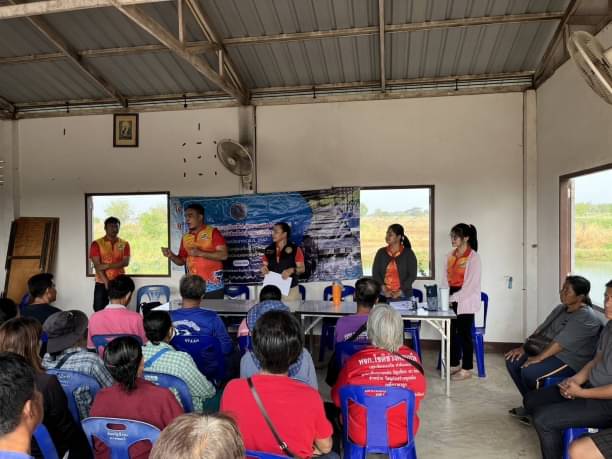 ประชุมชี้แจงร่วมกับกลุ่มองค์กรชุมชนประมงท้องถิ่น กลุ่มเกรียงไกรอนุบาลเพาะฟักสัตว์น้ำ..คลิก