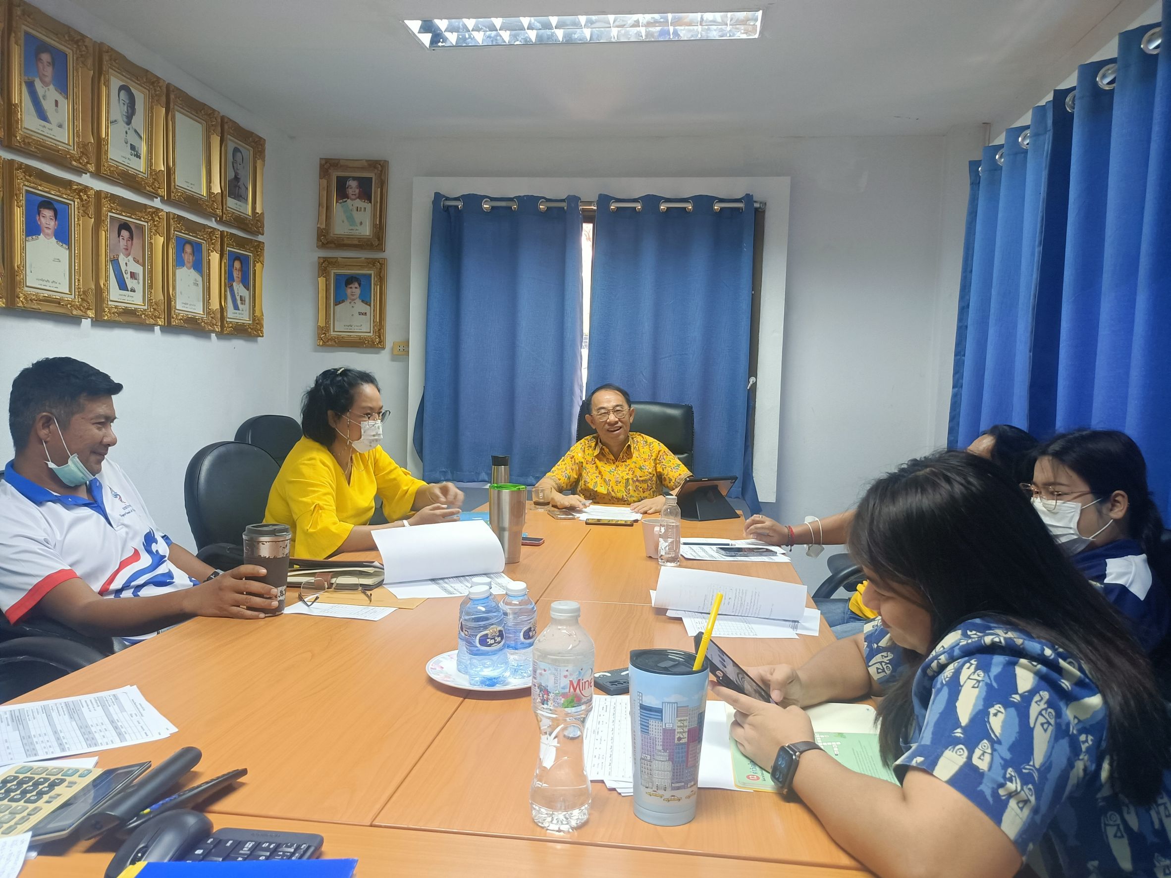 การประชุมสำนักงานประมงจังหวัดนนทบุรี ครั้งที่ 2/2567..คลิก