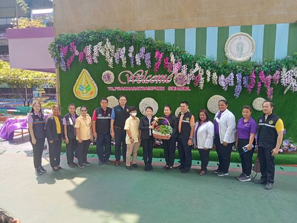 สำนักงานประมงพื้นที่กรุงเทพมหานคร ลงพื้นที่ตรวจติดตามโรงเรียนในโครงการส่งเสริมการดำเนินงานอันเนื่องมาจากพระราชดำริ ฯ