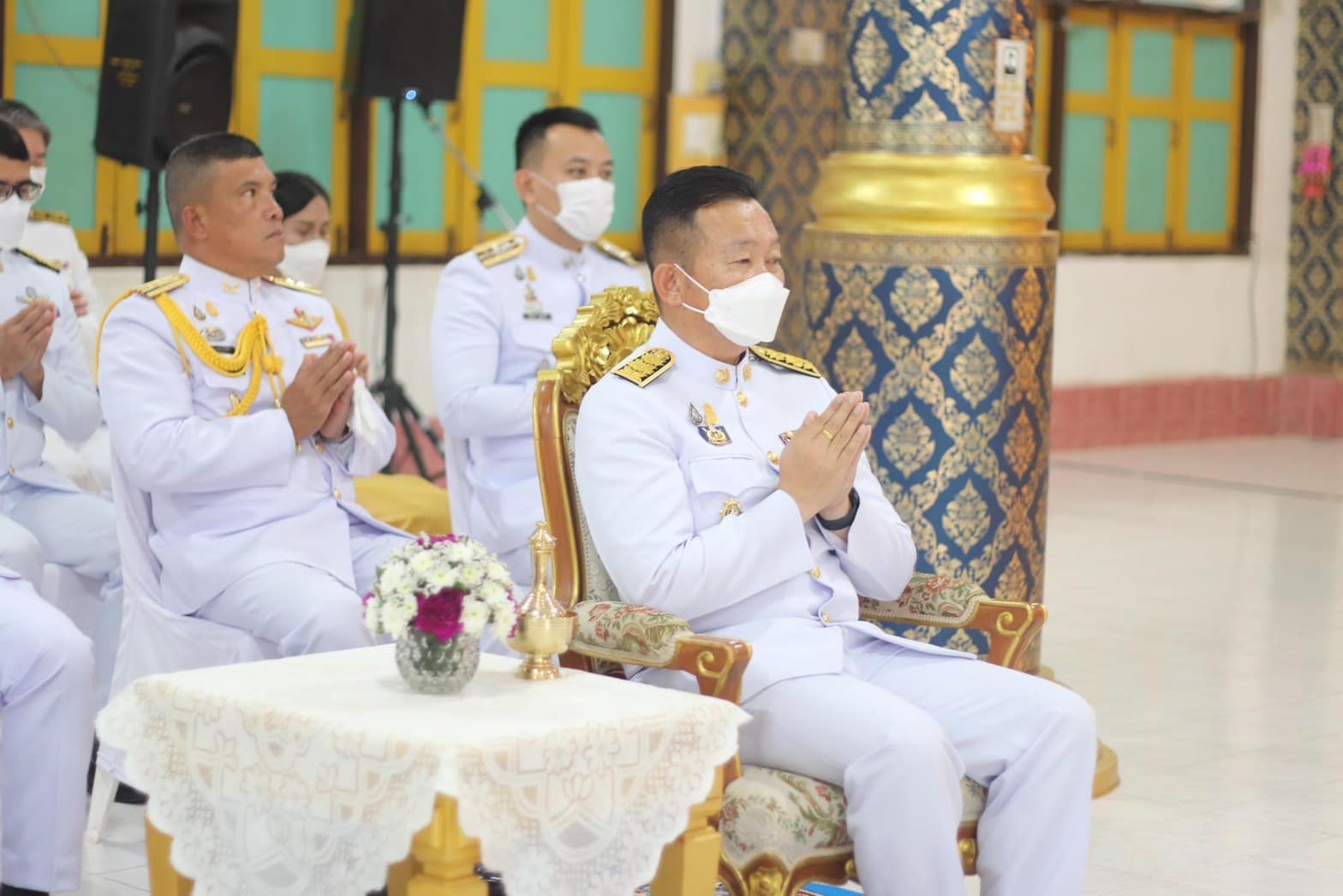 สำนักงานประมงจังหวัดสตูลร่วมพิธีสวดพระพุทธมนต์และพิธีทำบุญตักบาตร ถวายพระราชกุศลเนื่องในวันสมเด็จพระมหาธีรราชเจ้า 25 พฤศจิกายน 256..คลิก