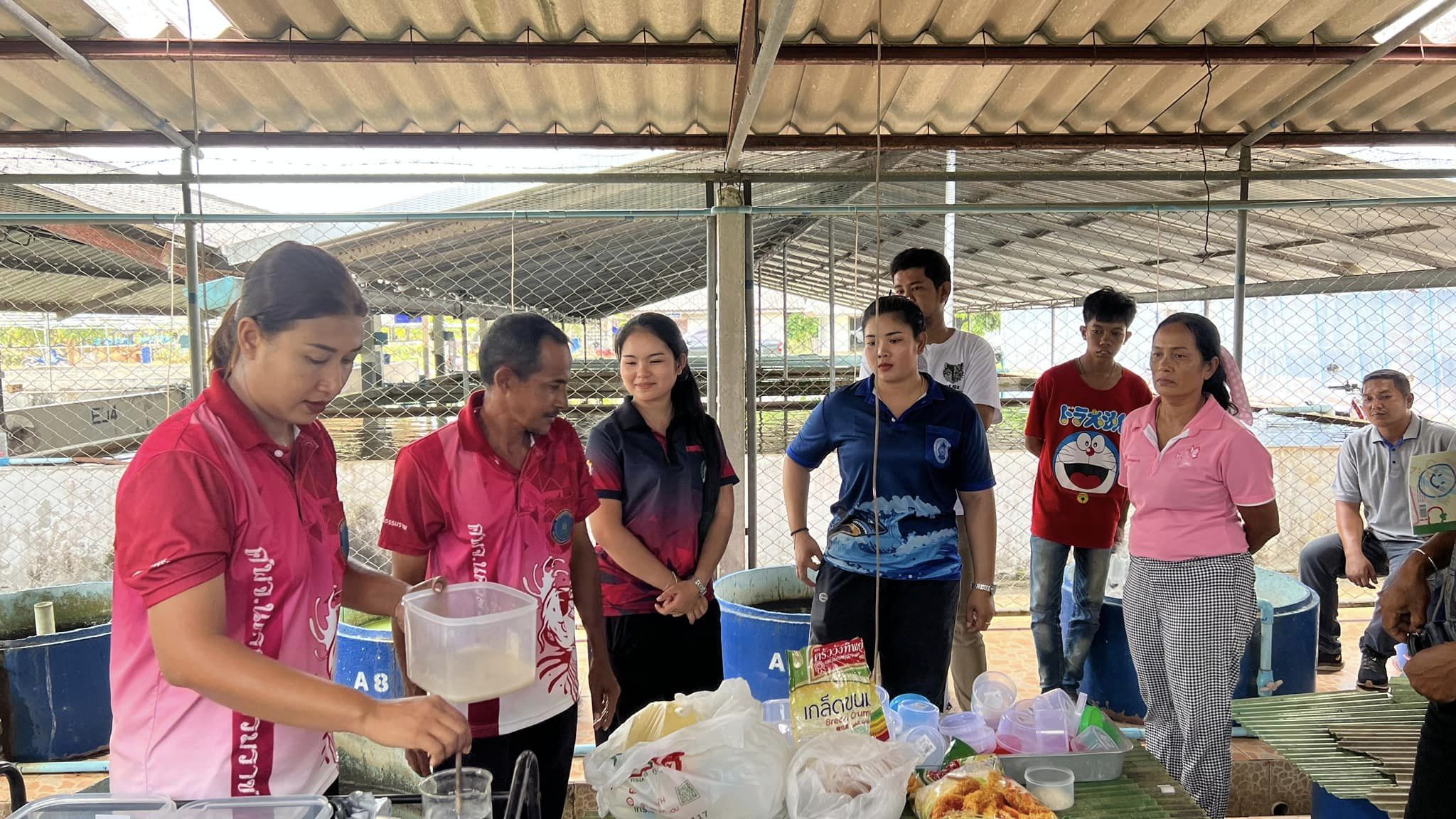 อบรมเกษตรกร หลักสูตร “ส่งเสริมการเพาะเลี้ยงปลาสวยงาม..คลิก