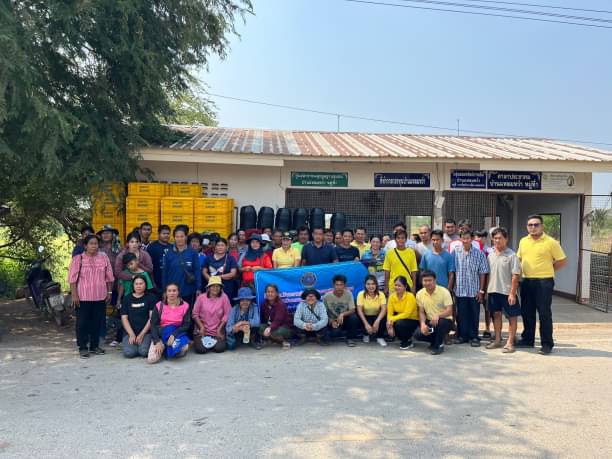 ลงพื้นที่ในการตรวจรับวัสดุดำเนินงานโครงการของกลุ่มเกรียงไกรเพาะฟักอนุบาลสัตว์น้ำ..คลิก