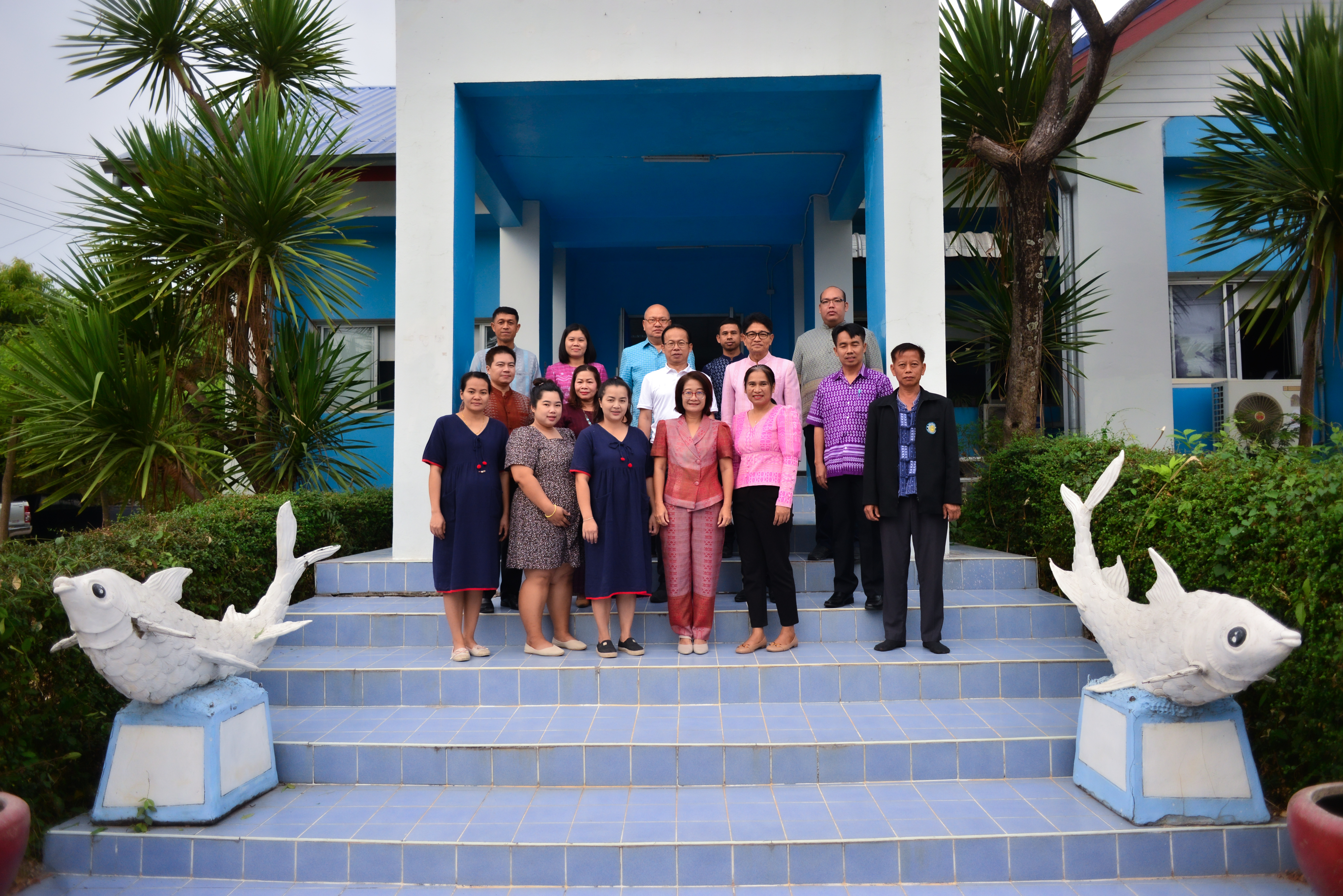 นายประวิทย์ ขำร้าย ผู้ตรวจราชการกรมประมง เขต 10 ลงพื้นที่ตรวจติดตามราชการกรมประมง และมอบนโยบาย ณ สำนักงานประมงจังหวัดหนองบัวลำภู..คลิก