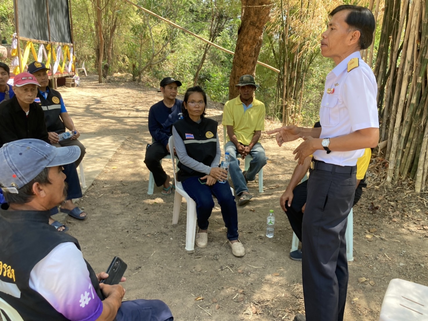 พบปะ แลกเปลี่ยนความคิดเห็น และรับฟังปัญหาด้านประมง ชุมชนตำบลหนองแค..คลิก