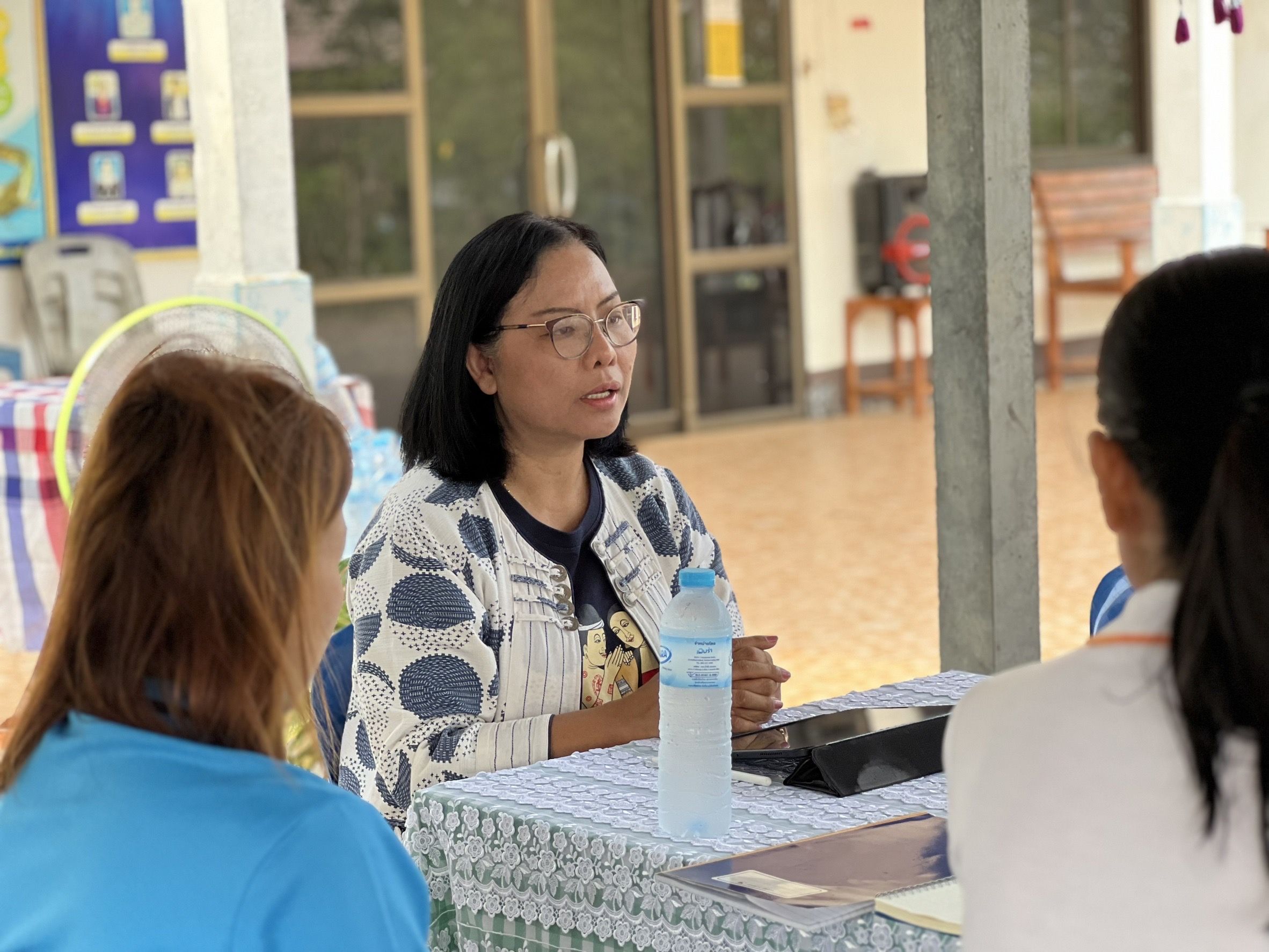 ลงพื้นที่ติดตามการดำเนินงานและประชุมร่วมกับเกษตรกรผู้เพาะเลี้ยงปลาดุกบ้านโปโล ต.กมลาไสย อ.กมลาไสย จ.กาฬสินธุ์