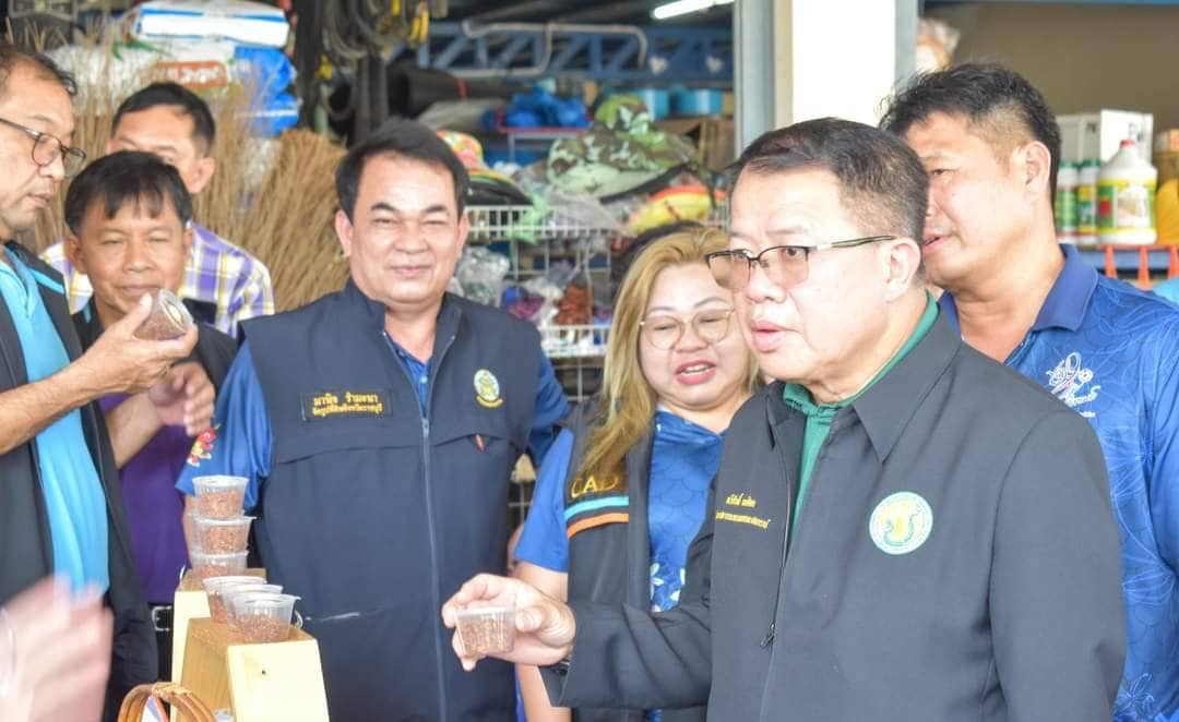 ร่วมกิจกรรมการตรวจติดตามความก้าวหน้าผลการดำเนินงาน ของผู้ตรวจราชการกระทรวงเกษตรและสหกรณ์..คลิก
