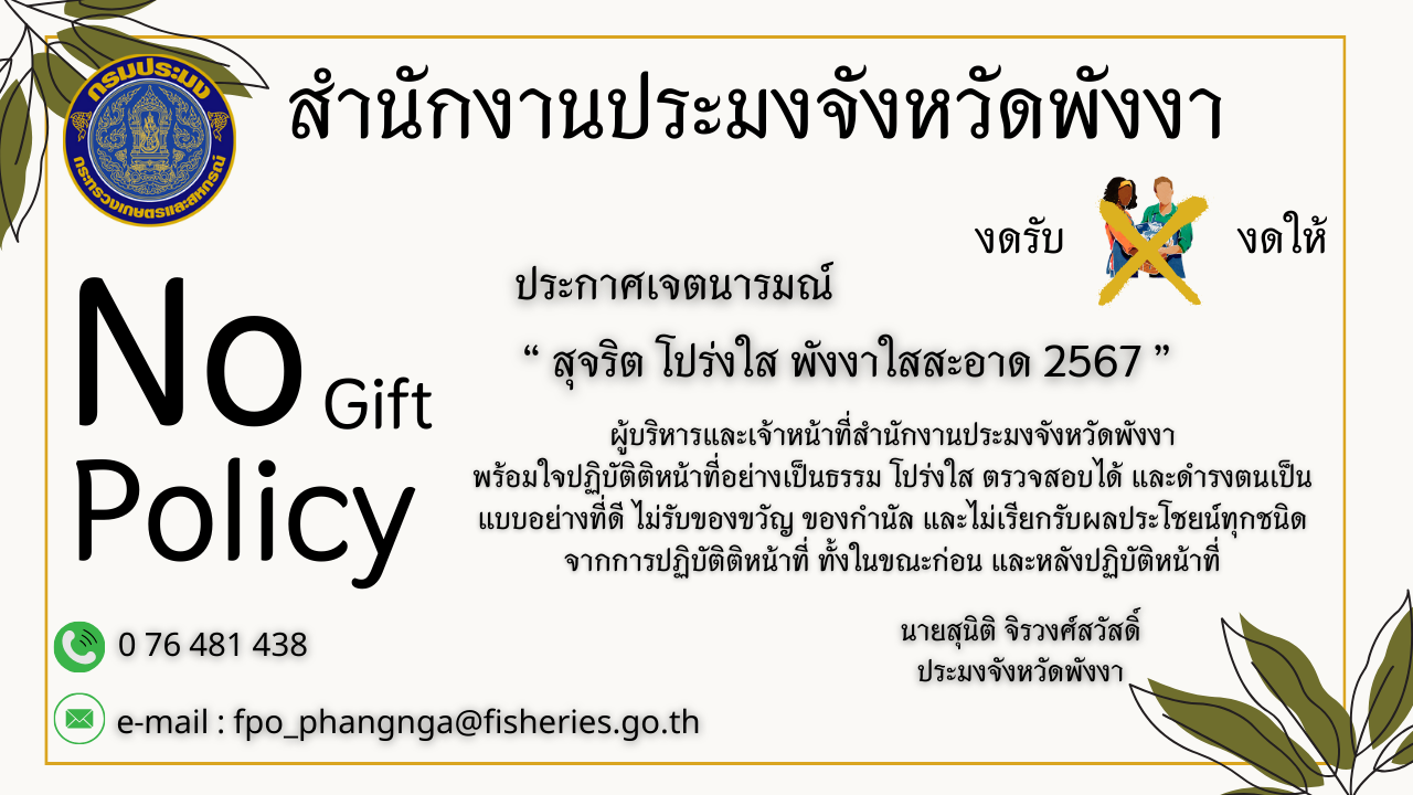 No Gift Policy