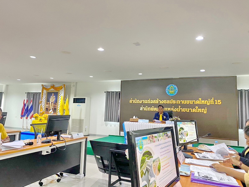 ร่วมประชุมการดำเนินงานภายใต้แผนอนุรักษ์และพัฒนาสิ่งแวดล้อม จังหวัดนครศรีธรรมราช..คลิก