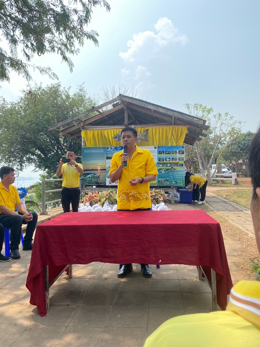 โครงการเพาะพันธุ์ปลายี่สกไทย(ปลาเอิน) ในแม่น้ำโขงเพื่อฟื้นฟูทรัพยากรสัตว์น้ำในแม่น้ำโขงและลำน้ำสาขา ปี 2567 (ปลาเอินคืนถิ่น)..คลิก