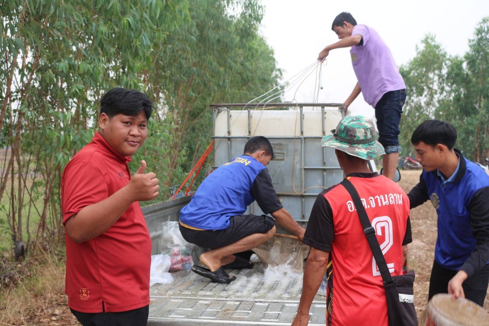 ร่วมกิจกรรมปล่อยพันธุ์สัตว์น้ำ โครงการธนาคารสินค้าเกษตร (กิจกรรมสนับสนุนธนาคารผลผลิตสัตว์น้ำแบบมีส่วนร่วม) ประจำปีงบประมาณ พ.ศ.2567
