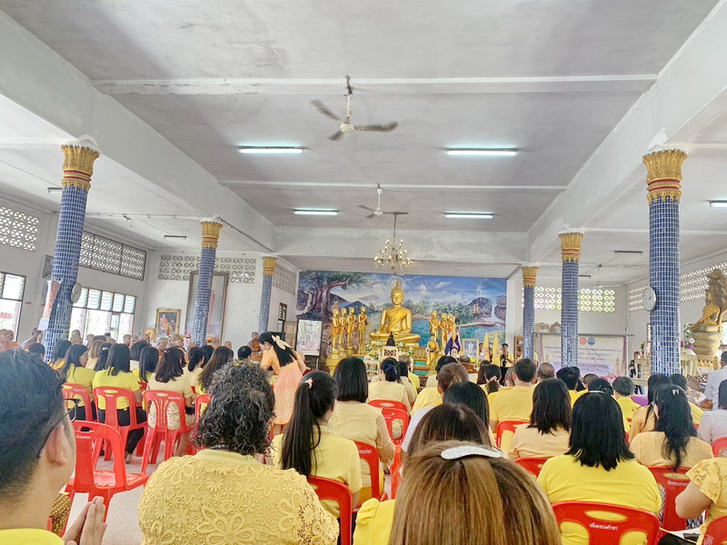 ร่วมพิธีสวดเจริญพระพุทธมนต์ ณ วัดดอนศาลา อ.ควนขนุน จ.พัทลุง..คลิก