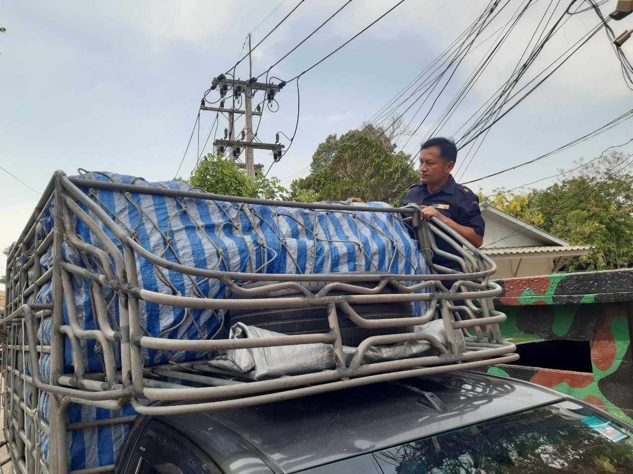 ตรวจสินค้าประมงที่นำเข้า ส่งออก ทางจุดผ่อนปรนทางการค้าบ้านหนองปรือ และจุดผ่านแดนถาวรบ้านเขาดิน