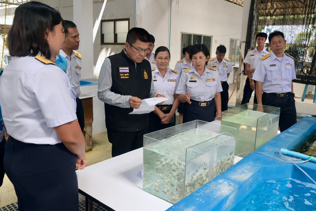 อธิบดีกรมประมง ลงพื้นที่เยี่ยมชมศูนย์วิจัยและพัฒนาการเพาะเลี้ยงสัตว์น้ำชายฝั่งพังงา..คลิก